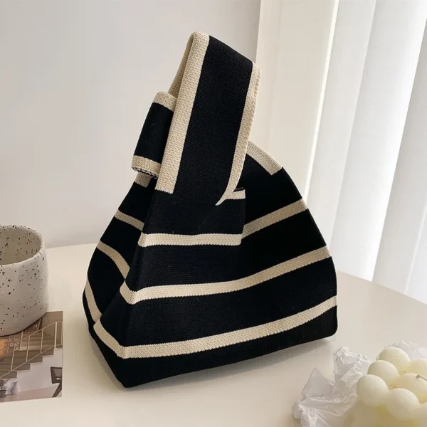 Women Handmade Knitted Small Casual Handbag