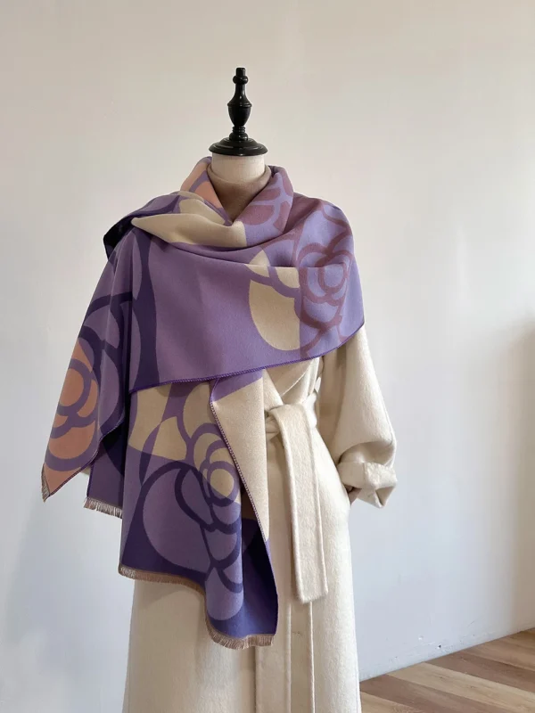 Ladies Luxury Cashmere Scarf - Image 6