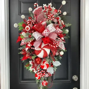 Door Hanging Christmas Candy Ornaments