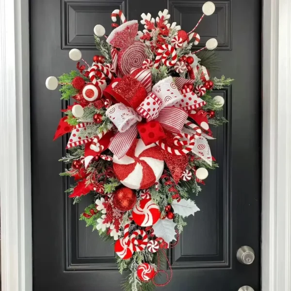 Door Hanging Christmas Candy Ornaments